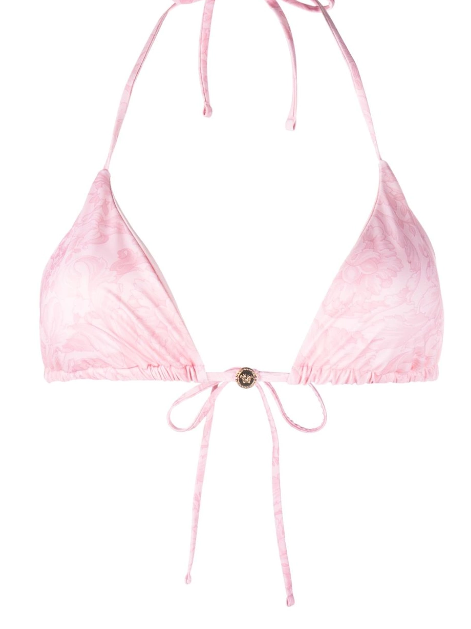 Affordable barocco-print bikini Women Versace top 0802